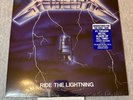 METALLICA Ride The Lightning LP Anniversary Blue Splatter Vinyl Sold Out