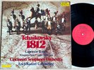 TSCHAIKOWSKY 1812 Overture ERICH KUNZEL Audiophile ED1 TELARC DG-10041 LP MINT