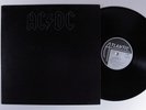 AC/DC Back In Black ATLANTIC LP VG+ embossed cover c