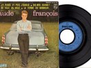 RARE EP CLAUDE FRANCOIS - LABEL BLEU SACEM - POCHETTE GRANULEE - EX/EX- 70'