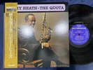 MINT  JIMMY HEATH THE QUOTA RIVERSIDE VIJJ 30019 OBI MONO JAPAN VINYL LP