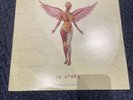 NIRVANA IN UTERO 1993 US Original Clear Coke Bottle Green Vinyl LP Excellent