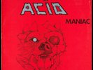 ACID - Maniac - 1983 Belgium LP