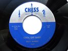 BILLY BARRIX 45 'COOL OFF BABY' USA CHESS WILD 1957 ROCKABILLY 1975 MARIANO VG++