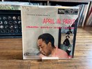 CHARLIE PARKER WITH STRINGS APRIL IN PARIS VERVE MG V-8004 DG LP- VG++ to EX