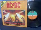 NM+ AC/DC Touch Too Much b/w Live Wire, Shot Down in Flames live 1980 French 12
