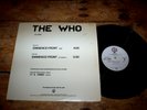 THE WHO ( EMINENCE FRONT ) ORIG 1982 VINYL electronic ROCK promotional 12