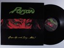 POISON Open Up And Say...Ahh  CAPITOL/ENIGMA LP VG++/NM c