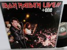 LP  JAPAN OBI IRON MAIDEN Live plus One 12