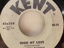 the TEEN QUEENS - Eddie My Love b/w Just Goofed Kent 359 VG