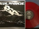 METAL MASSACRE NM- 2022 LMTD 40th ANNIVERSARY RUBY RED VINYL RE METALLICA RATT