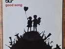 Blur - Good Song. Rare, 7-inch coloured red vinyl. Banksy Art Work