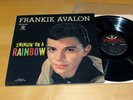 FRANKIE AVALON Swingin' On A Rainbow CHANCELLOR Mono NM With Poster