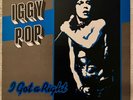 IGGY POP • I GOT A RIGHT LP • 1983 Invasion Records• STOOGES • PUNK Vinyl EX