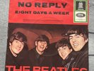 BEATLES SWITZERLAND NO REPLY 1965 SINGLE W/PS  1ST SWISS BEATLES RECORD