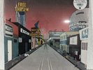 FREE THROW - Piecing It Together Red/Blue/Grey Stripe Vinyl Record LP /400