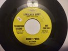 Bobby Paris - I Walked Away / Kansas City - Capitol Green Label Promo 7 Inch