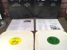 Vtg 1990 Wild Rags Records LP Vinyl Bloodcum Not-us Outcasts Infamous Simphony