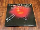 Vintage 1977 Neil Diamond Rare Demo Love at the Greek Vinyl Record LP - Signed
