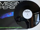 Missing Persons US Promo 12 Destination Unknown Walking In L.A. VG+ SPRO-9837