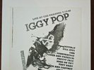 IGGY POP Live At The Channel 7-19-88 US Promo Limited Numbered LP Stooges MINT