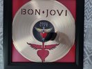 Bon Jovi Live 24k Gold Lazer Etched Record