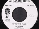 VIC DONNA & PARAKEETS: count the tears / love was a stranger to me ATLAS 7