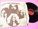 LED Zeppelin LP III Italy Orig 1970 Edition Extraordinary With Cover Provvis