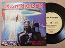 IRON MAIDEN 2 Minutes to midnight/Rainbows Gold OZ '84 PS 45