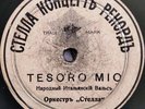 78RPM Russian Stella Orchestra, Tesoro Mio, Italian folk waltz, Gupfata Polka