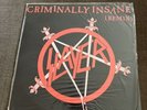 SLAYER CRIMINALLY INSANE REMIX SEALED 12” VINYL SINGLE 1ST PRESS UK METALLICA