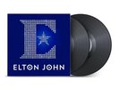 Elton John Diamonds 2LP BLUE SPARKLE COVER WITH COMMEMORATIVE LITHO PRINT