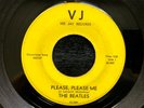 Beatles PLEASE PLEASE ME 1964 Vee Jay VJ 45 rpm single VG Spizer 581.07