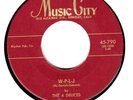 4 Deuces; W-P-L-J /Here Lies My Love; Orig. Music City; 45; VG+ Bay Area Doo Wop