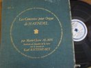 MARIE-CLAIRE ALAIN - RISTENPART / HANDEL  / LES DISCOPHILES FRANCAIS DF H