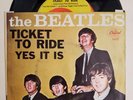 The Beatles US 45 Capitol 5407 TICKET TO RIDE / YES IT IS W/PC East Coast