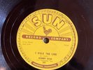 Sun 241 Johnny Cash  I WALK THE LINE   Rock-A-Billy  classic 78 rpm EE- 1956
