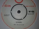EX UK ISLAND REGGAE / SKA 45 - DON DRUMMOND - SCANDAL