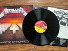 Metallica Master of Puppets LP MFN original UK pressing with inner & merch form