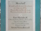 MOZART / E.HEIDSIECK piano LP LVSM ASDF 186 Press 60's Ed.1 NM