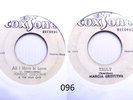 096  Johnny Osbourne/ Marcia Griffiths ‎– All I Have Is Love / Truly VG++/VG+