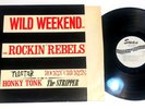 The Rockin rebels  Wild weekend Lp White label promo   surf  Ex