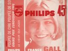 FRANCE GALL the heart that jazze PHILIPS rare JUKE-BOX sp INSERT original