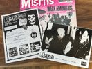 MISFITS WALK AMONG US  RED COLORED VINYL Rare  Punk  With Extras