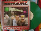 Klingonz LP Psycho's From Beyond UUUURNCHK  psychobilly punk Fury green vinyl