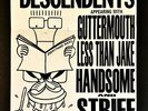 DESCENDENTS GUTTERMOUTH LESS THAN JAKE STRIFE Original 1997 Concert Flyer Punk