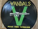The Vandals Peace Thru Vandalism 2013 Remastered Chi-Com TESTED VG++ RARE Punk