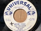 THE FIATS   Before I Walk Out The Door / Words of Love   Universal promo soul 45