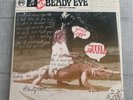 Beady Eye Different Gear Still Speeding gatefold, with handwritten lyrics signed