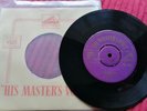 ELVIS PRESLEY ORIGINAL UK GOLD HMV 45 'BLUE SUEDE SHOES/TUTTI FRUTTI' EX.